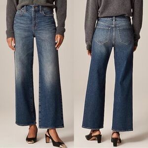 J.Crew Semi-Stretch High Rise Slim-Wide leg Jeans Size 28